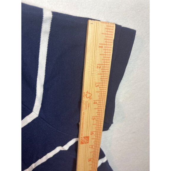 Gap Mens Navy & White Striped Polo Shirt XL - Picture 7 of 10